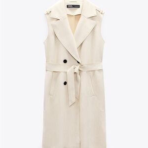 Zara Cream Longline best